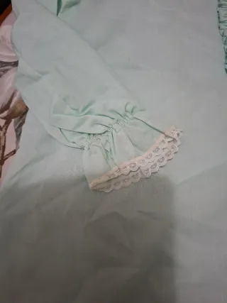 Camicia da notte vintage verde TG 4