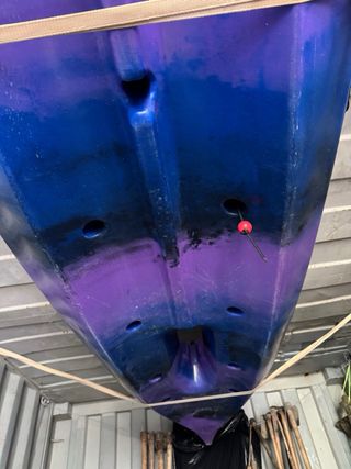 Kayak de pesca con pedales