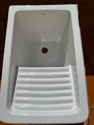 Pila de lavar Roca