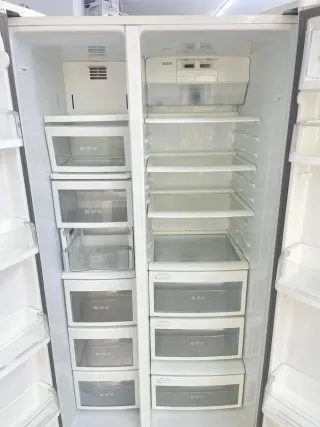 Nevera LG Americana Blanca