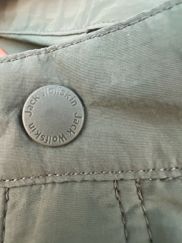 Pantaloni trekking Jack Wolfskin donna Verdi