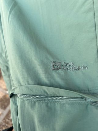 Pantaloni trekking Jack Wolfskin donna Verdi