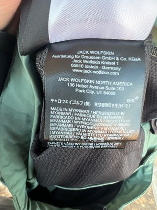 Pantaloni trekking Jack Wolfskin donna Verdi