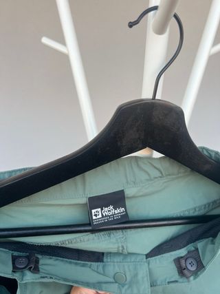 Pantaloni trekking Jack Wolfskin donna Verdi