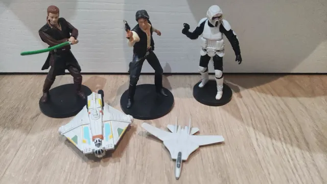 Figuras Star Wars + Naves