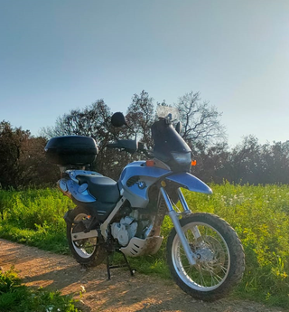 BMW F650 GS Azul