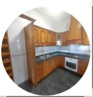 Cocina completa madera de roble