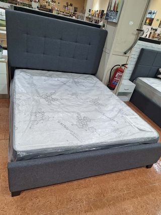 Cama Matrimonio Emily 150x190cm