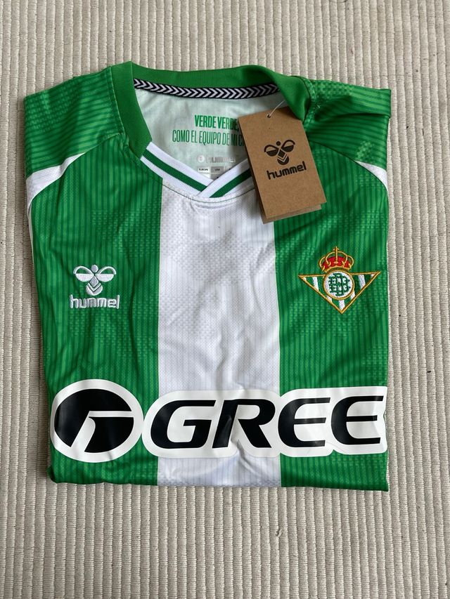 Camiseta Betis Hummel Talla M Nueva