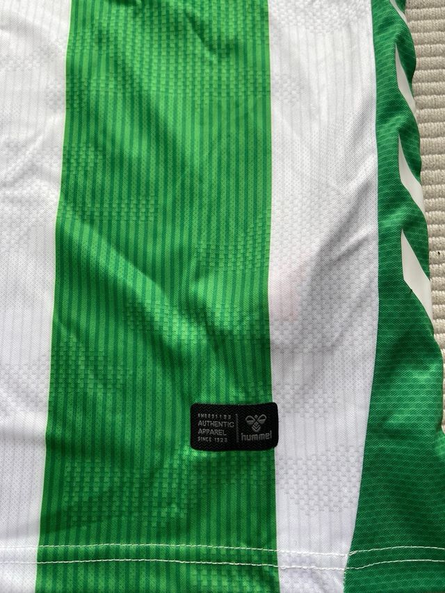 Camiseta Betis Hummel Talla M Nueva