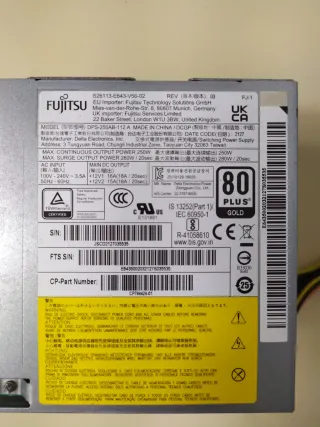 Fuente Alimentación Fujitsu DPS-250AB-112 A