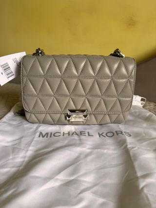Borsa Michael Kors Sloan Pelle Grigia