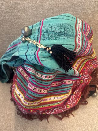 Bolso Saco Étnico Grande Multicolor