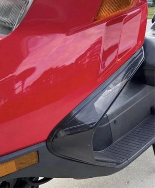 Deflettore boomerang sinistro Honda cn250 nuovo