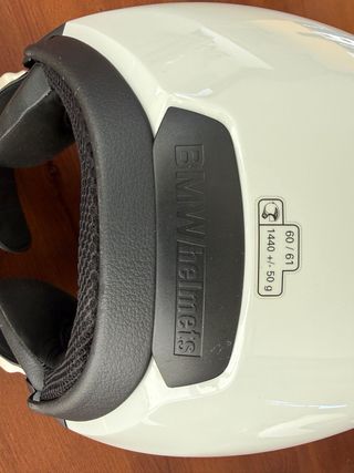 Casco BMW AirFlow Talla 60/61 Blanco/Negro
