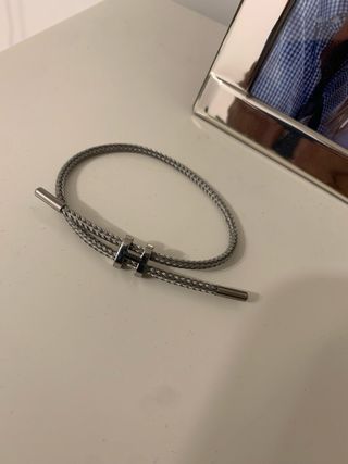 Pulsera Hermès H Plata