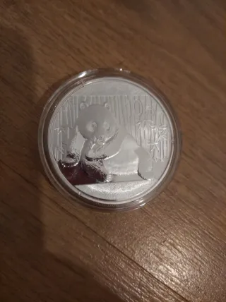 Onza Plata Panda 2015