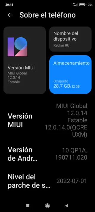 Xiaomi Redmi 9C