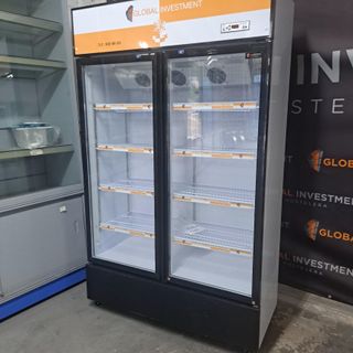 Nevera expositora de bebidas 2 puertas