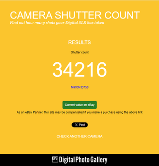 Corpo Nikon D750 Poucos Disparos