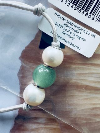 Pulsera Thomas Sabo ajustable 3 abalorios