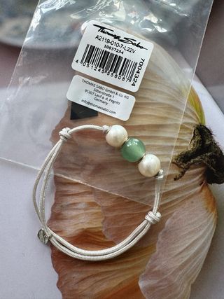 Pulsera Thomas Sabo ajustable 3 abalorios