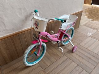 Bicicleta Minnie Mouse 16 Nueva