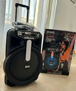 Altavoz DHG SOUND F-345 Negro Nuevo