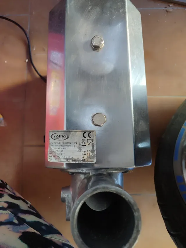 Picadora Fama Industrie para reparar motor