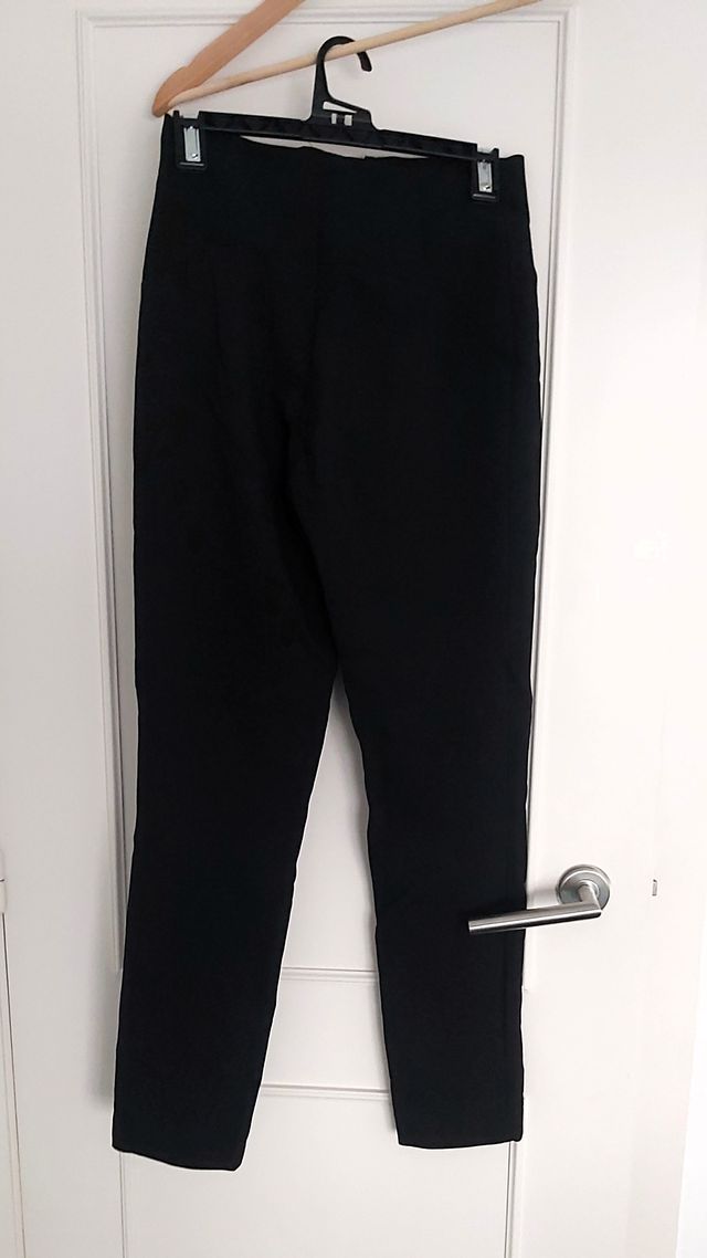 Pantalón de vestir Zara Negro Talla XS