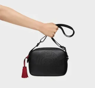 Bandolera Tous Leissa Piel Negra