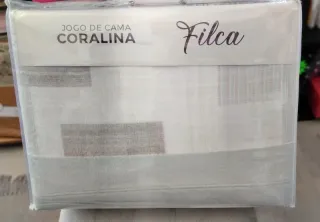 Jogo de lençóis coralina casal 