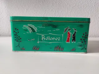 LATA BOTONES COLACAO AÑOS 60