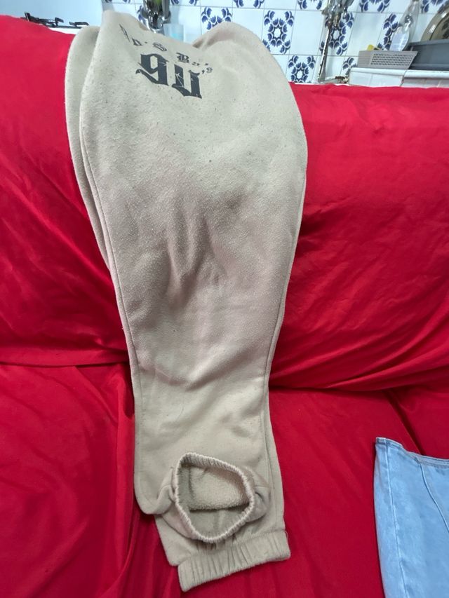 Pantalones Beige y Verde Militar