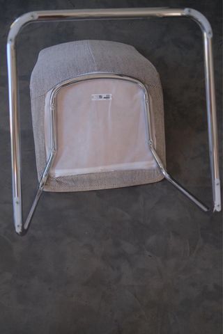 4 Sillas IKEA Tela Beige y Metal