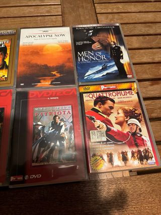 Lotto 10 DVD Film di Guerra