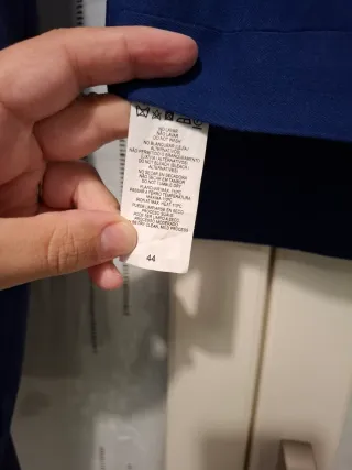 Traje de chaqueta azul hombre