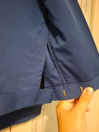 Traje de chaqueta azul hombre