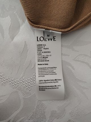 Top sin mangas Loewe Talla M
