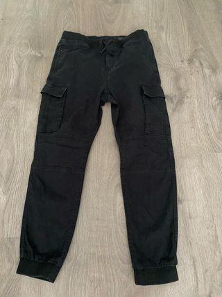 Pantalones Cargo H&M Negros