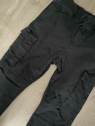 Pantalones Cargo H&M Negros