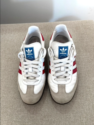 Adidas Samba Blancas y Rojas