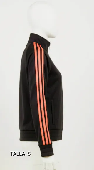 Chaqueta Adidas Talla S Negra y Rosa