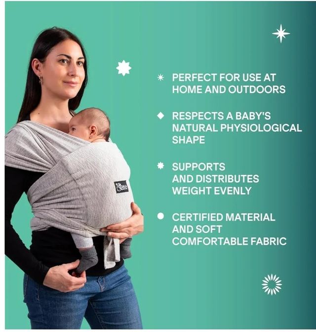 Portabebés KOALA Gris