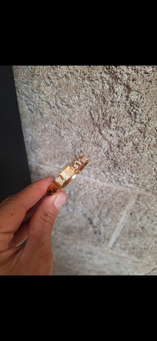Bracciale Louis Vuitton Oro Unisex