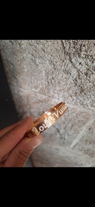 Bracciale Louis Vuitton Oro Unisex