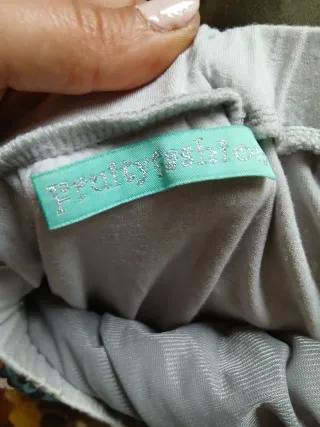 Top paillettes oro e multicolor