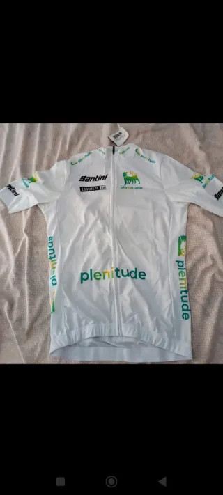 Maillot Oficial Líder Joven La Vuelta Santini