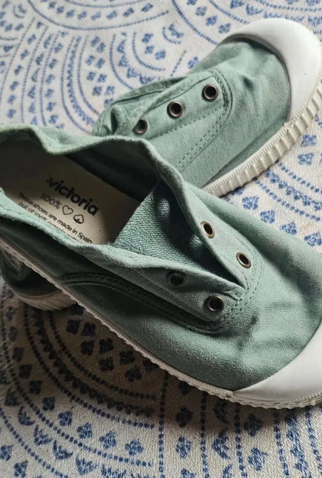 Zapatillas Victoria 100% Algodón 32