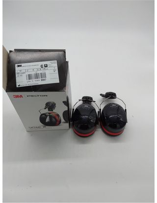 3M PELTOR Optime III Orejeras para casco Negras 34